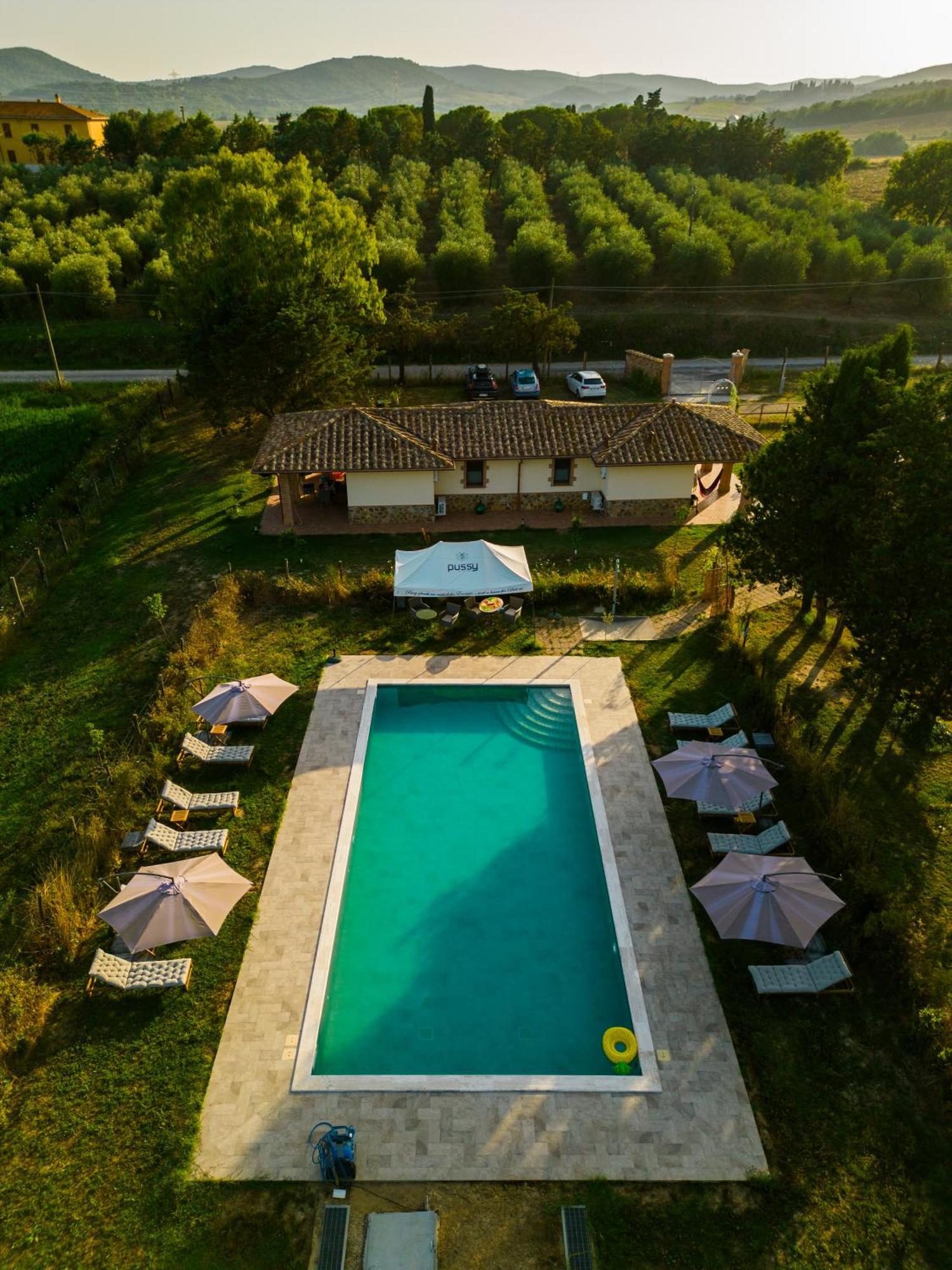 Agriturismo Anfora Della Vita Massa Marittima Luaran gambar